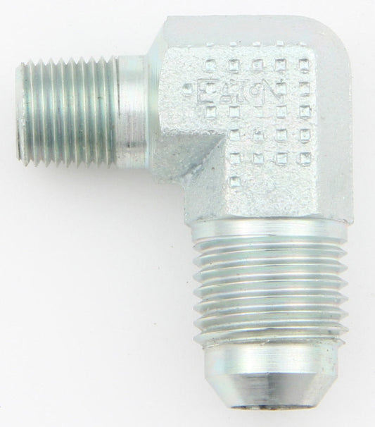 90 Male Elbow #10 To 3/8 Npt Steel Fitting - FCM2622