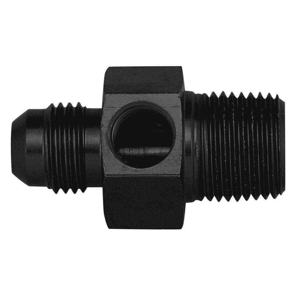 Aeroquip 6an to 3/8npt Adapter Fitting w/1/8npt port - FCM5277