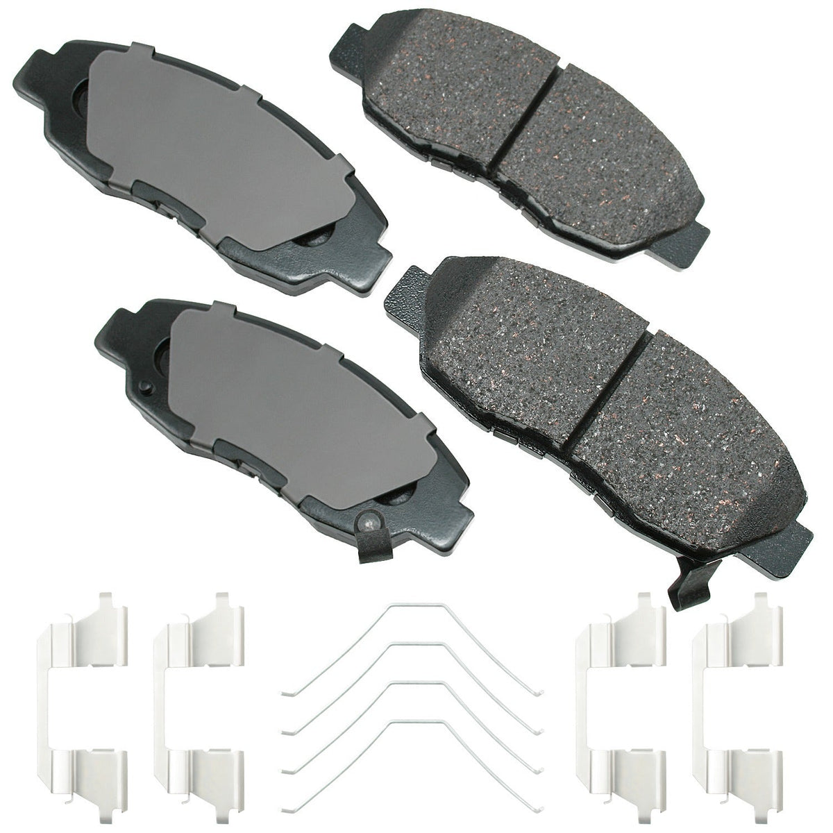 ProACT Ultra-Premium Bra ke Pads - Front - ACT465B
