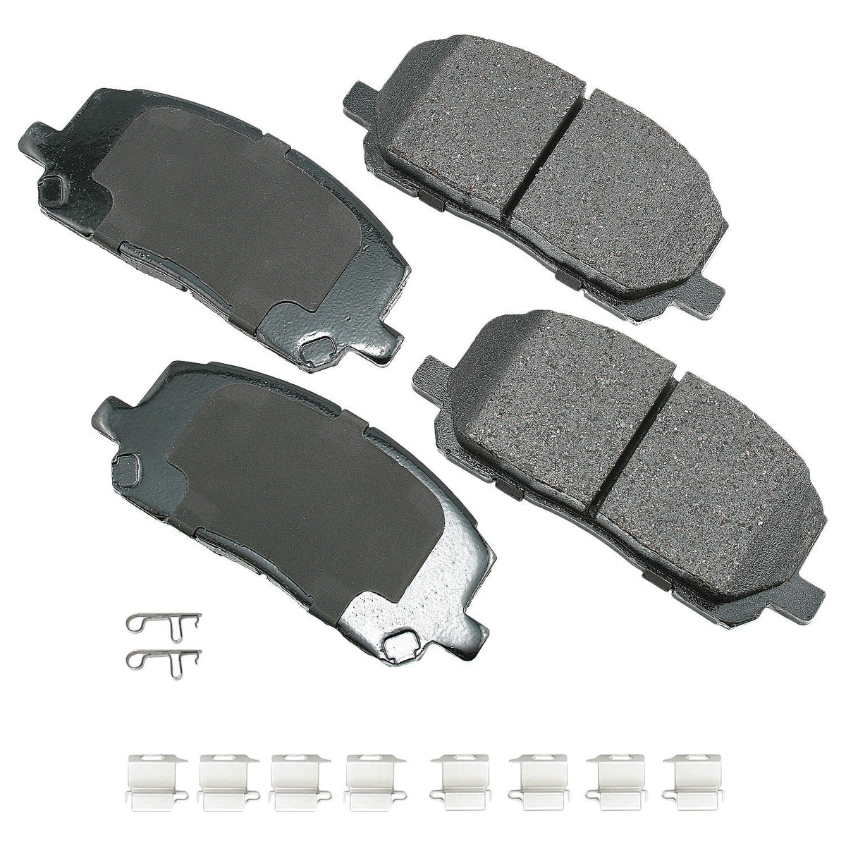 ProACT Ultra-Premium Bra ke Pads - Front - ACT884A