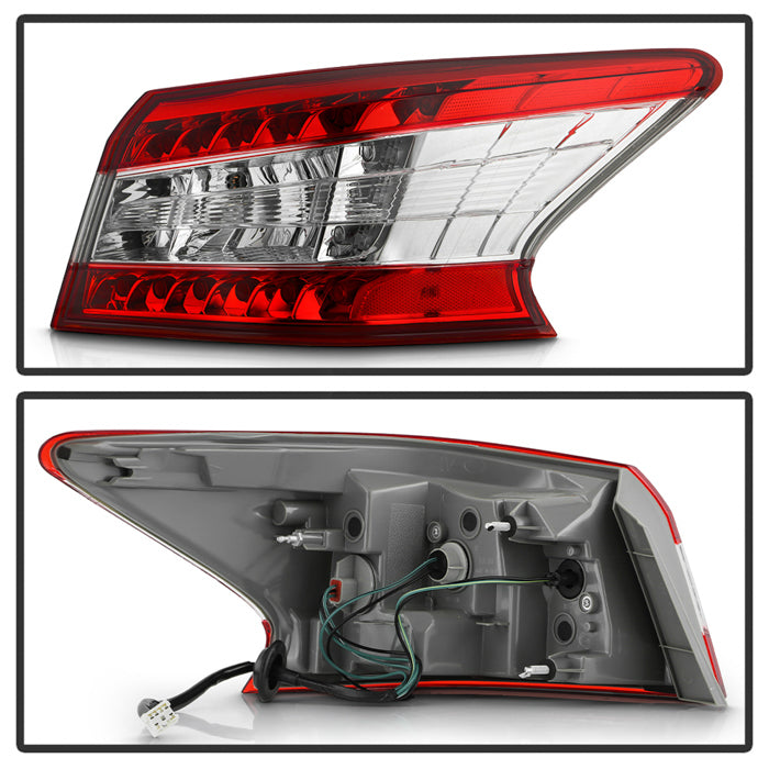 SPYDER xTune Nissan Sentra 2013-2015 OEM Passenger Side Outer Tail Light - Right 9055393