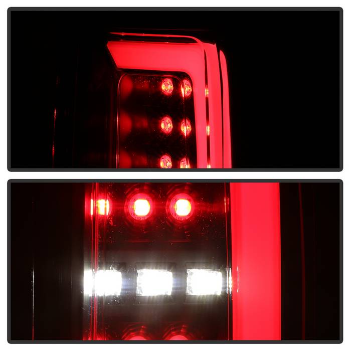 Spyder Chevy Colorado 2015-2017 Light Bar LED Tail Lights - Black ALT-YD-CCO15-LED-BK 5084576