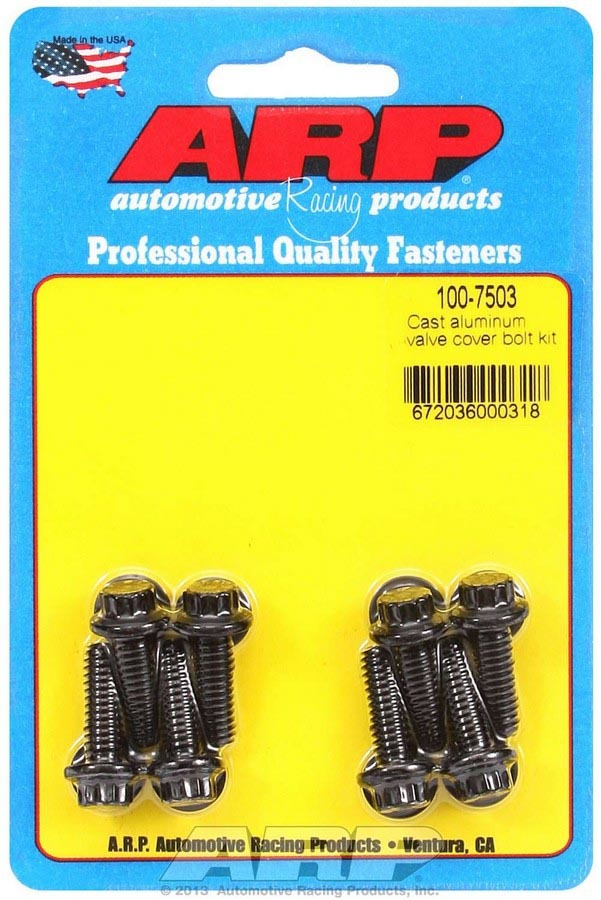 ARP Valve Cover Bolt Kit - 1/4-20 12pt. (8) - 1007503