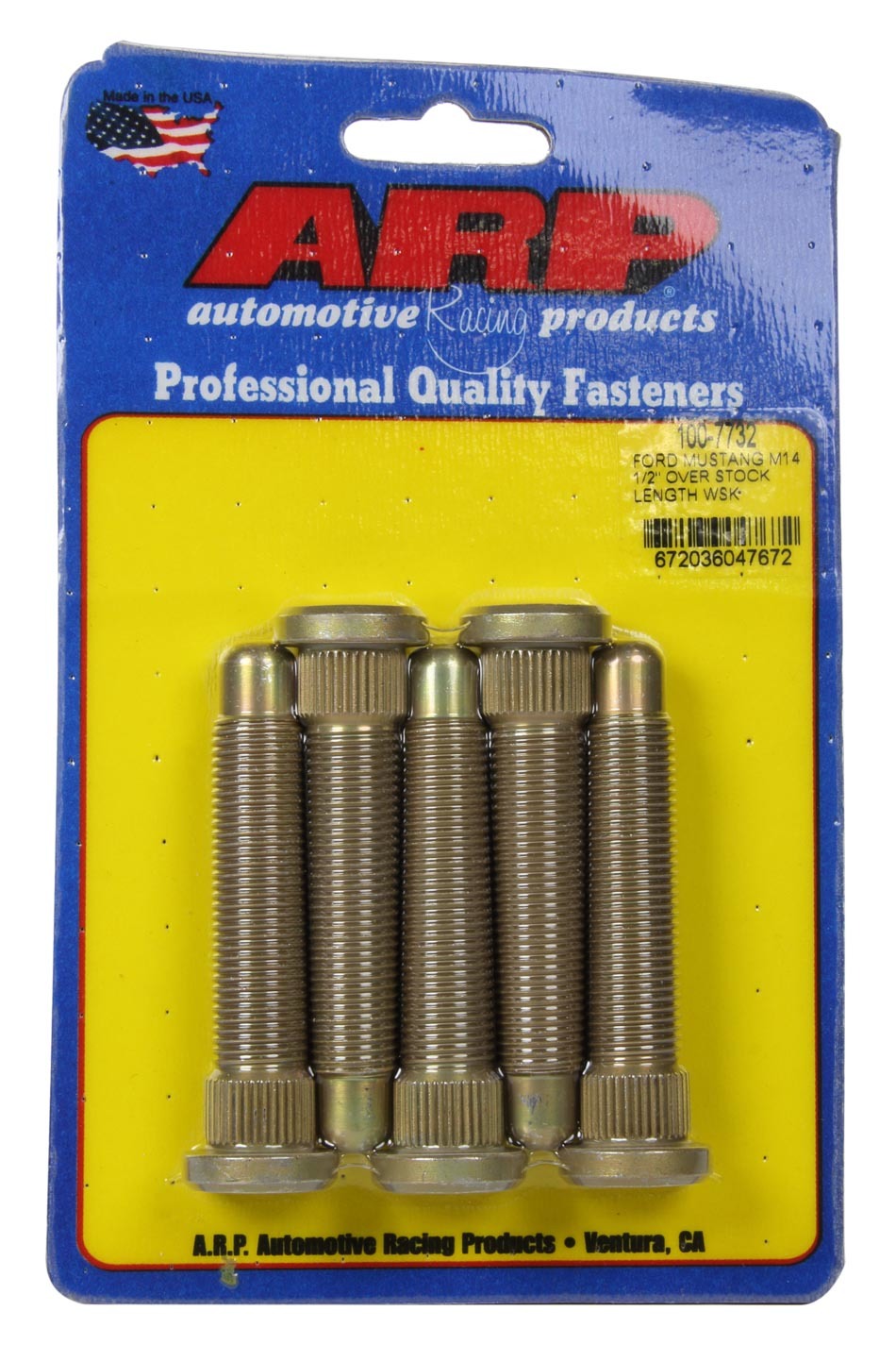 ARP 14mm Wheel Stud Kit 5pk 15-Up Mustang - 1007732