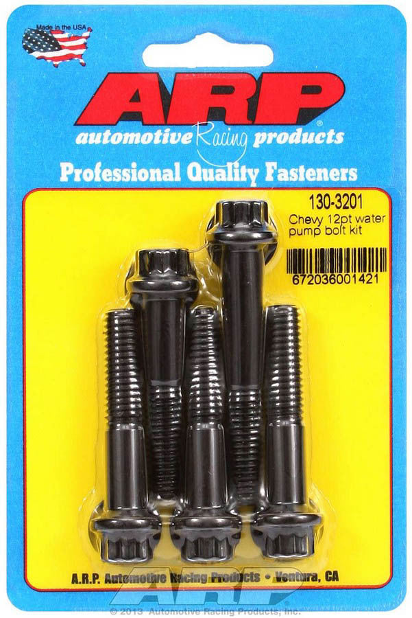 ARP Chevy Water Pump Bolt Kit - 12pt. - 1303201
