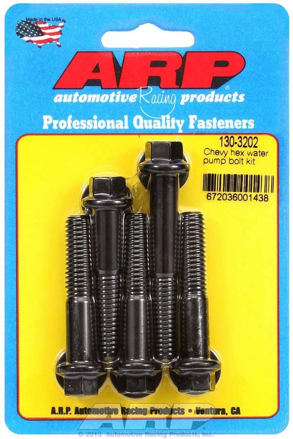 ARP Chevy Water Pump Bolt Kit - 6pt. - 1303202