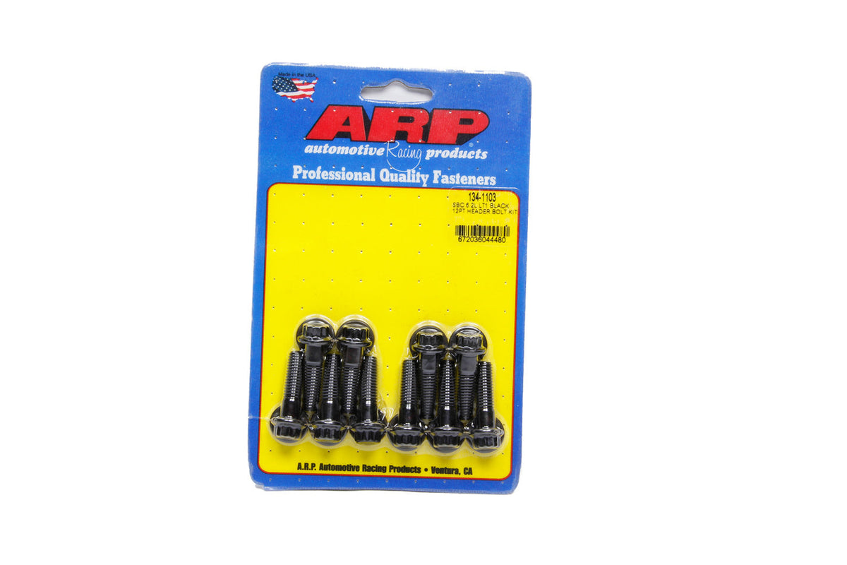 ARP Header Bolt Kit - GM LT1 6.2L 12pt - 1341103
