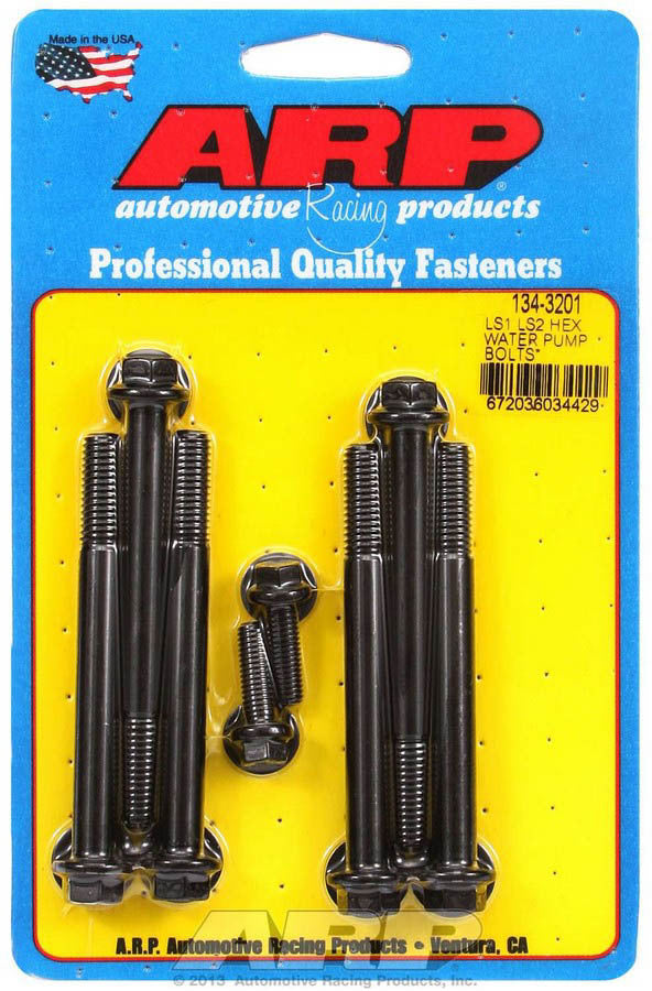 ARP W/P W/P & Thermostat Housing Bolt Kit - 6pt. LS1/LS2 - 1343201