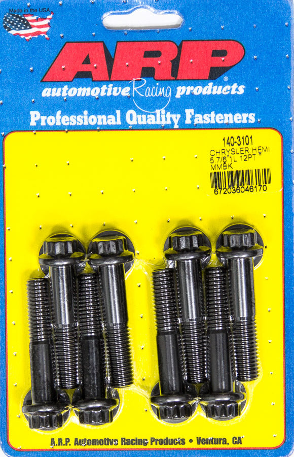ARP Motor Mount Bolt Kit 12pt Mopar 5.7/6.1L Hemi - 1403101