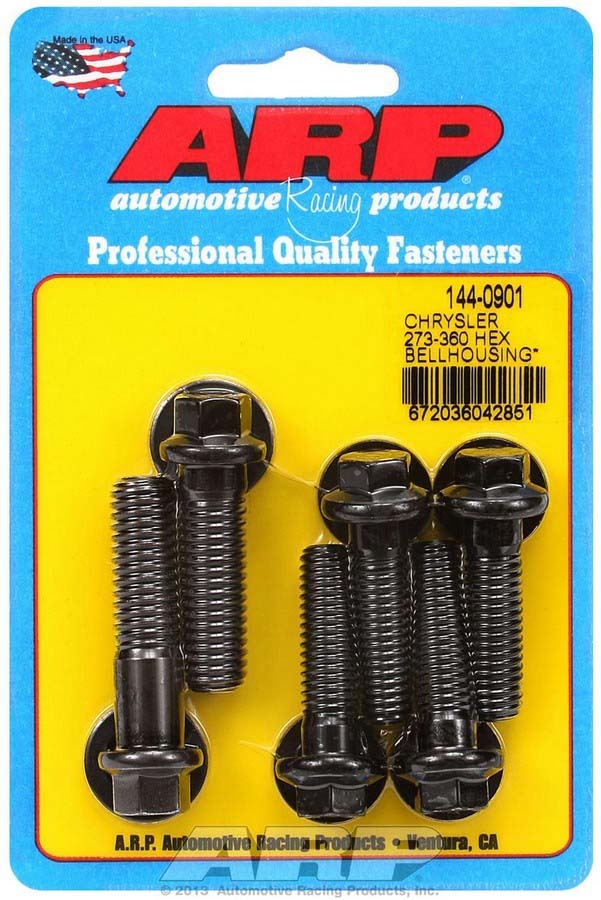 ARP Bellhousing Bolt Kit 6pt SBM 273-360 - 1440901