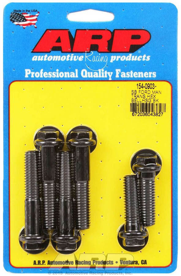 ARP Bellhousing 6pt Bolt Kit SBF w/Manual Trans - 1540903