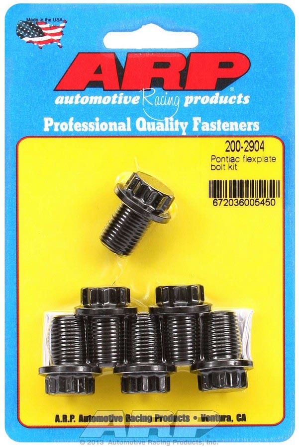 ARP Pontiac Flexplate Bolt Kit - 6-Bolt - 2002904