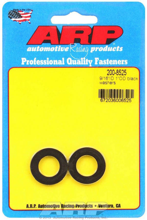 Black Washer - 9/16 ID x 1 OD 2pk - 2008525