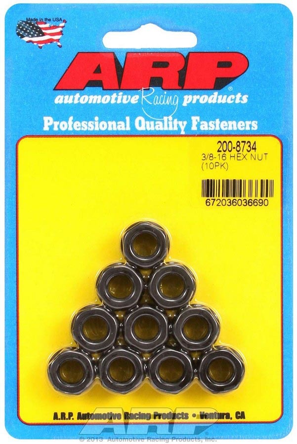 Hex Nuts - 3/8-16 (10) - 2008734