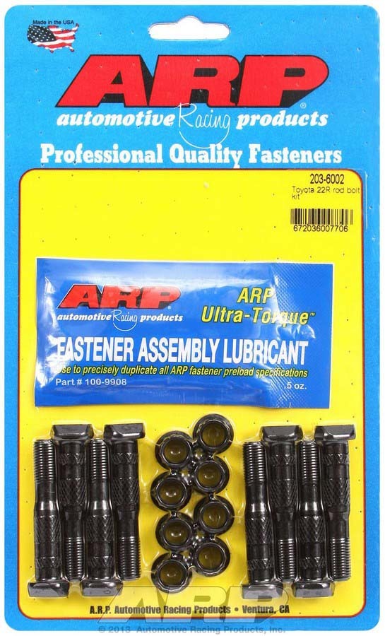 ARP Toyota Rod Bolt Kit - Fits 22R & 3SGTE - 2036002