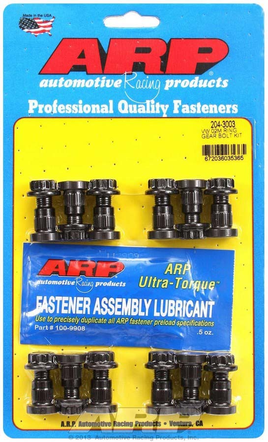 ARP VW VW 02M Ring Gear Bolt Kit - 2043003