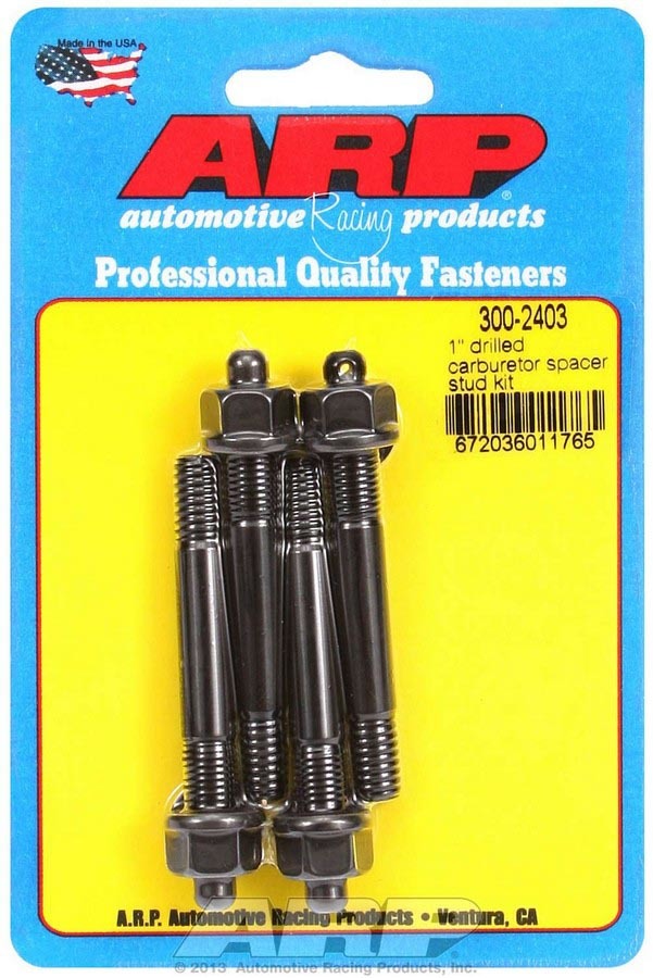 ARP Carburetor Stud Kit - Drilled - 3002403