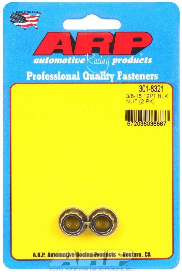 ARP 3/8-16 12pt Nut Kit 2pk - 3018321