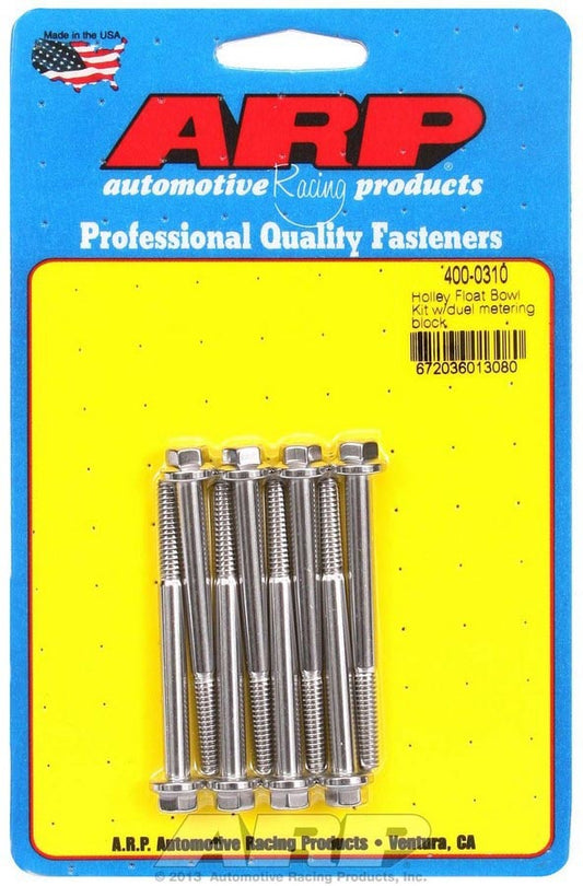 Holley Float Bowl Bolt Kit - 4000310