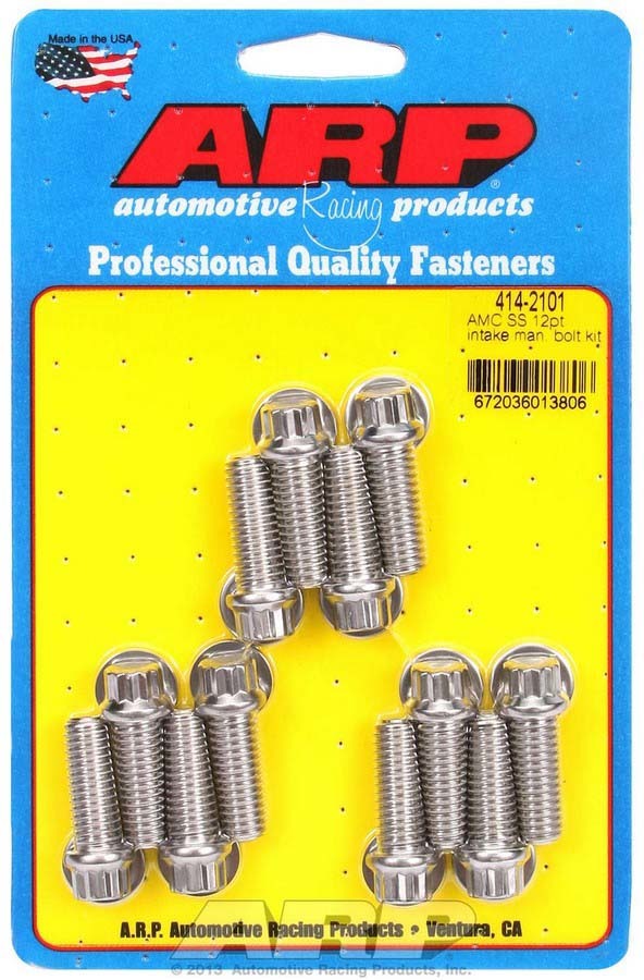 ARP AMC S/S AMC S/S Intake Bolt Kit - 4142101