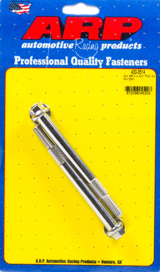 ARP S/S S/S Starter 6pt Bolt Kit 3/8-16 x 4.400 UHL - 4303514