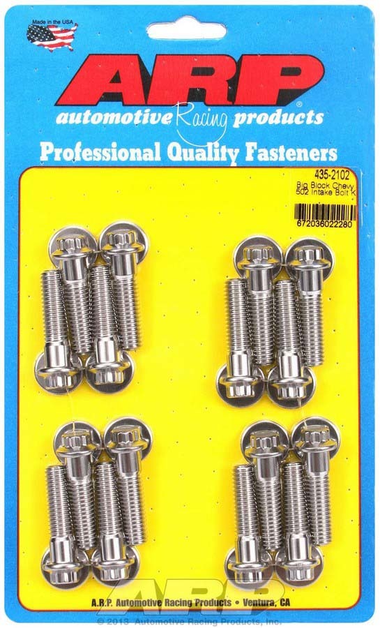 ARP Intake Bolt Kit 502 BBC - 4352102
