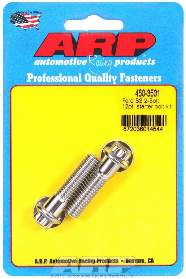 ARP Ford S/S Starter Bolt Kit - 4503501