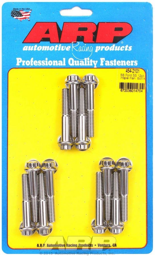 ARP SBF S/S SBF S/S Intake Bolt Kit 12pt. - 4542101