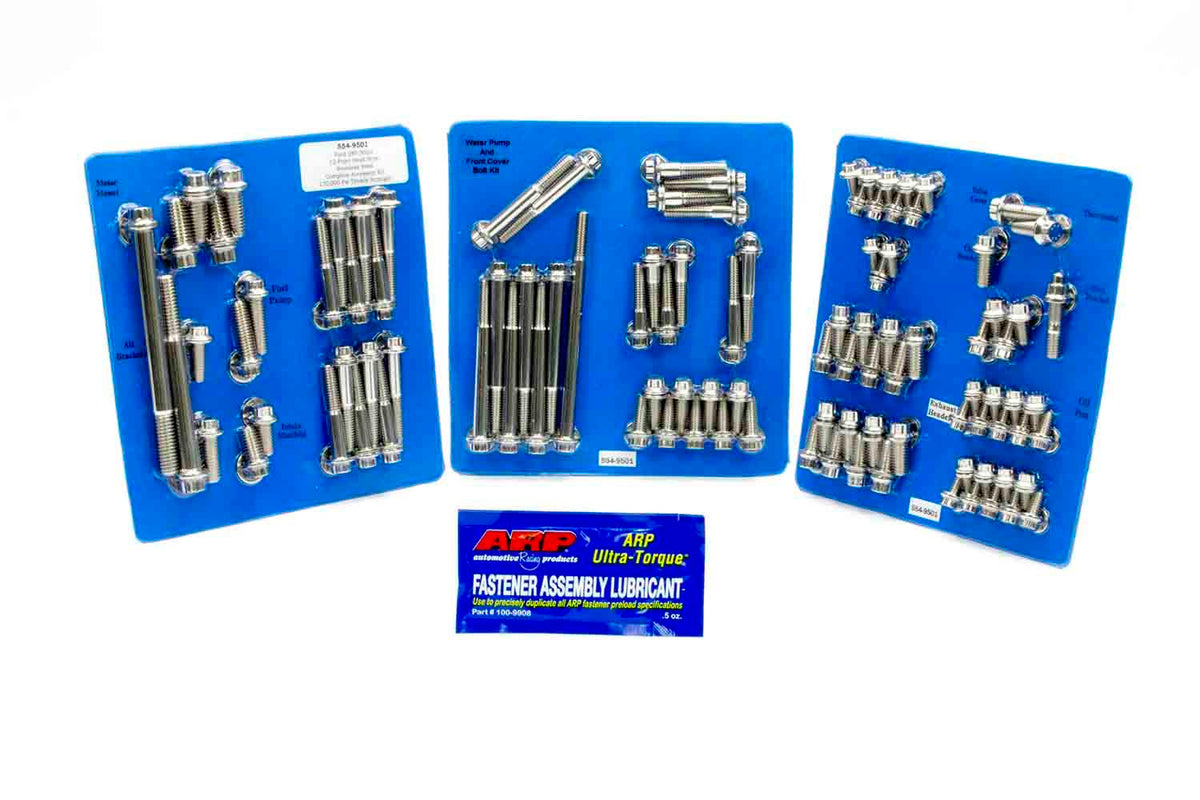ARP Engine Bolt Kit SBF Engine Bolt Kit SBF 12-Point Stainless - 5549501