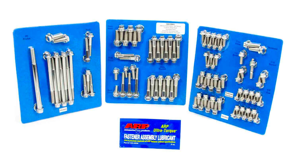 ARP Engine Blt Kit BBF 12-Point Stainless - 5559501