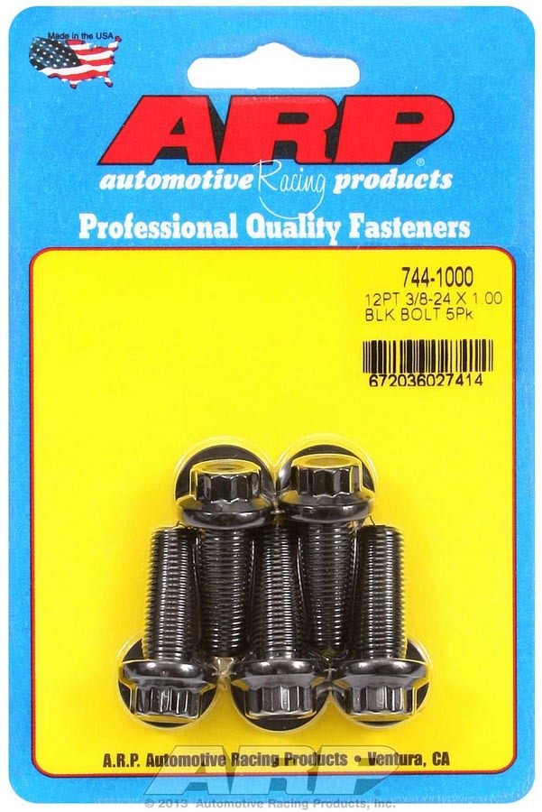 ARP Bolt Kit - 12pt. (5) 3/8-24 x 1.000 - 7441000