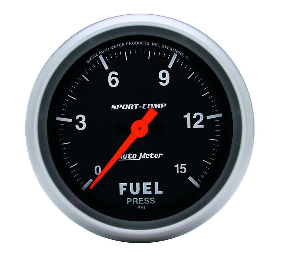 AutoMeter Td Gaug Fuel Pressure 2 5/8 - 3561