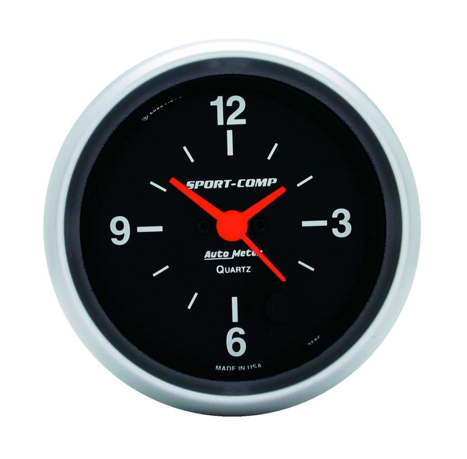 AutoMeter Td Gaug Clock 2 5/8 12HR - 3585