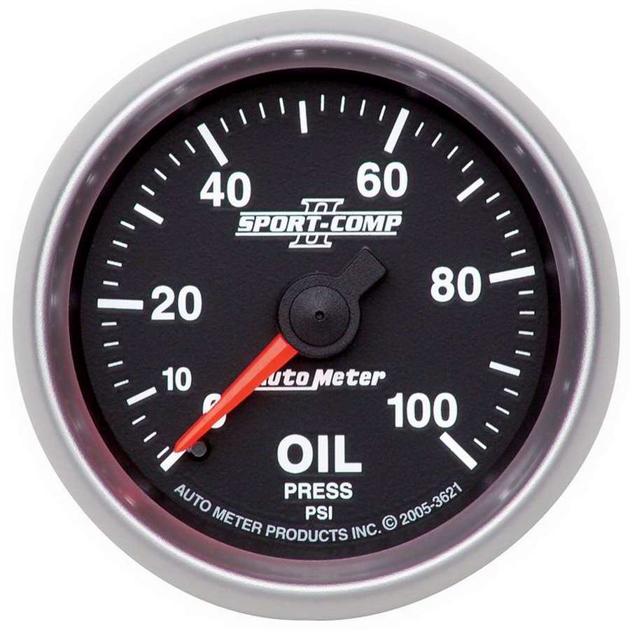 AutoMeter Td Gaug Oil Pressure 2 1/16 - 3621