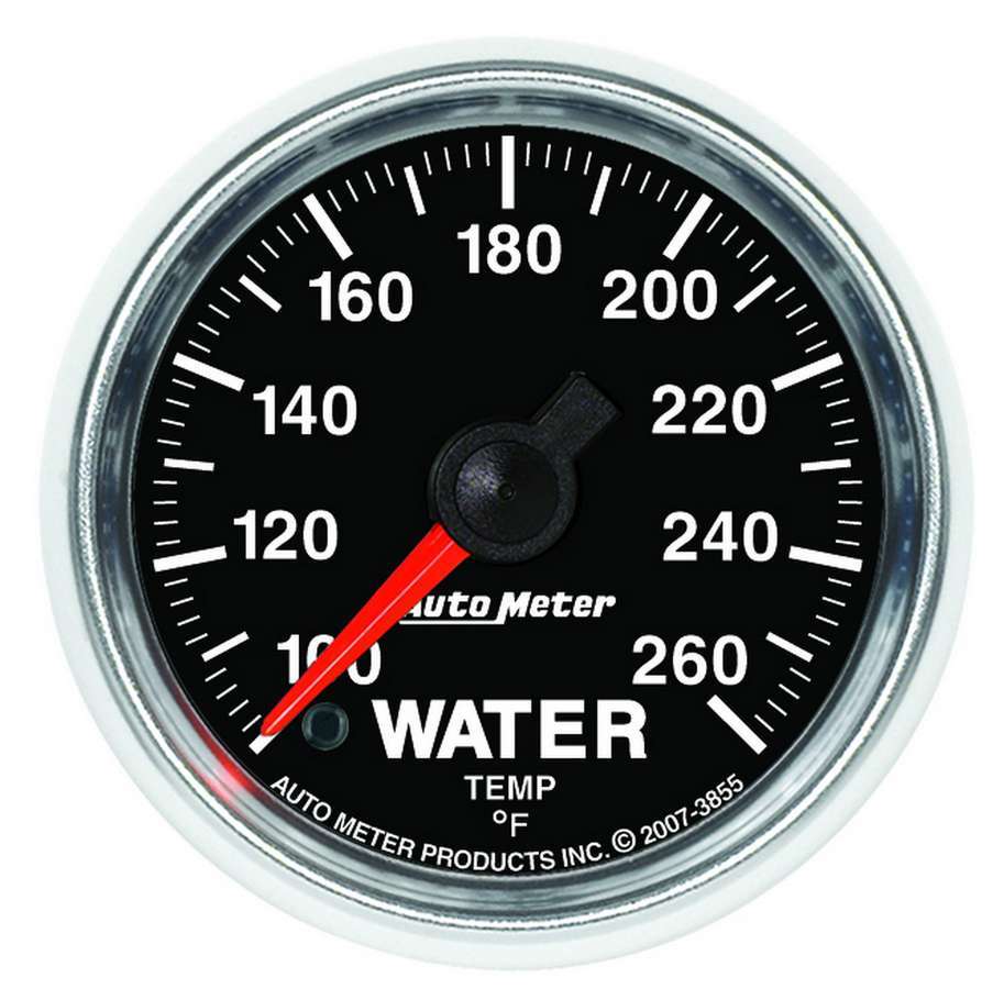 AutoMeter Td Gaug Water Temp 2 1/16 - 3855