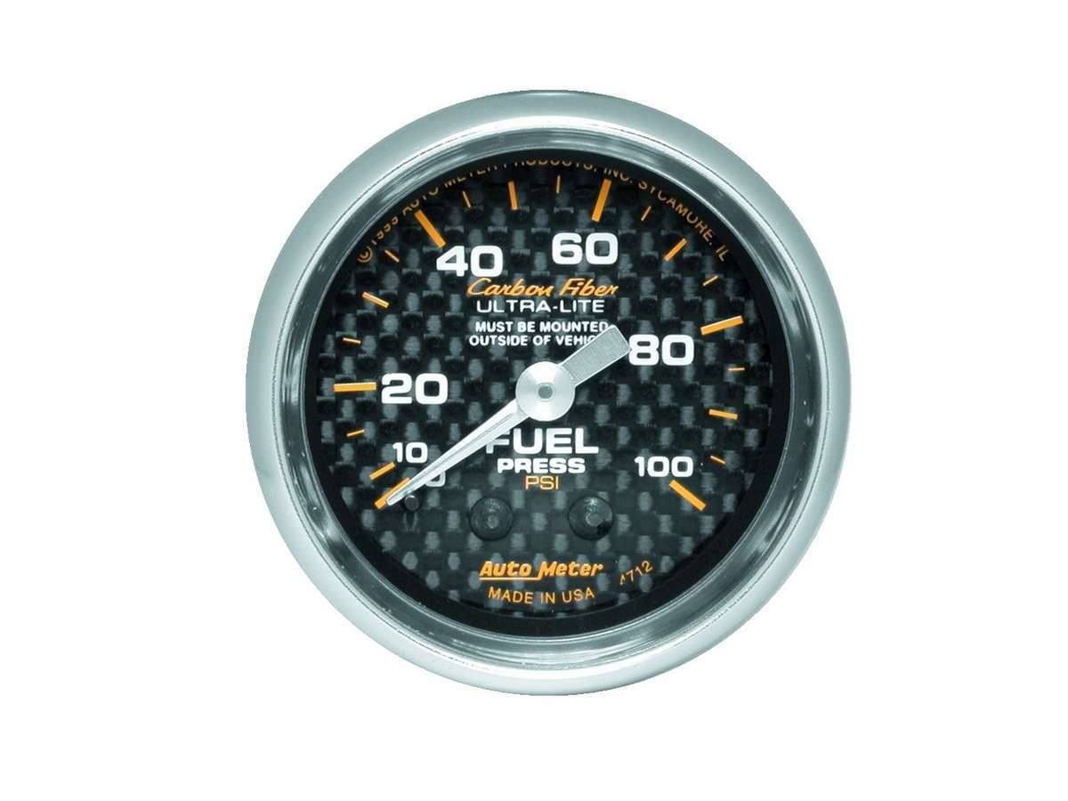 AutoMeter Td Gaug Fuel Pressure 2 1/16 - 4712