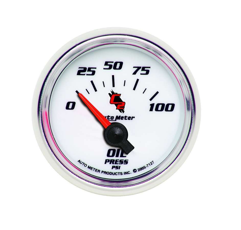 AutoMeter Td Gaug Oil Pressure 2 1/16 - 7127