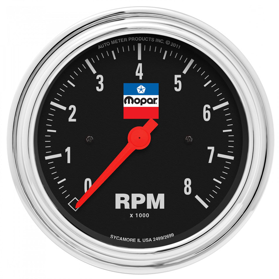 AutoMeter Tachometer 0-8000 RPM 3-3/8IN - 880791