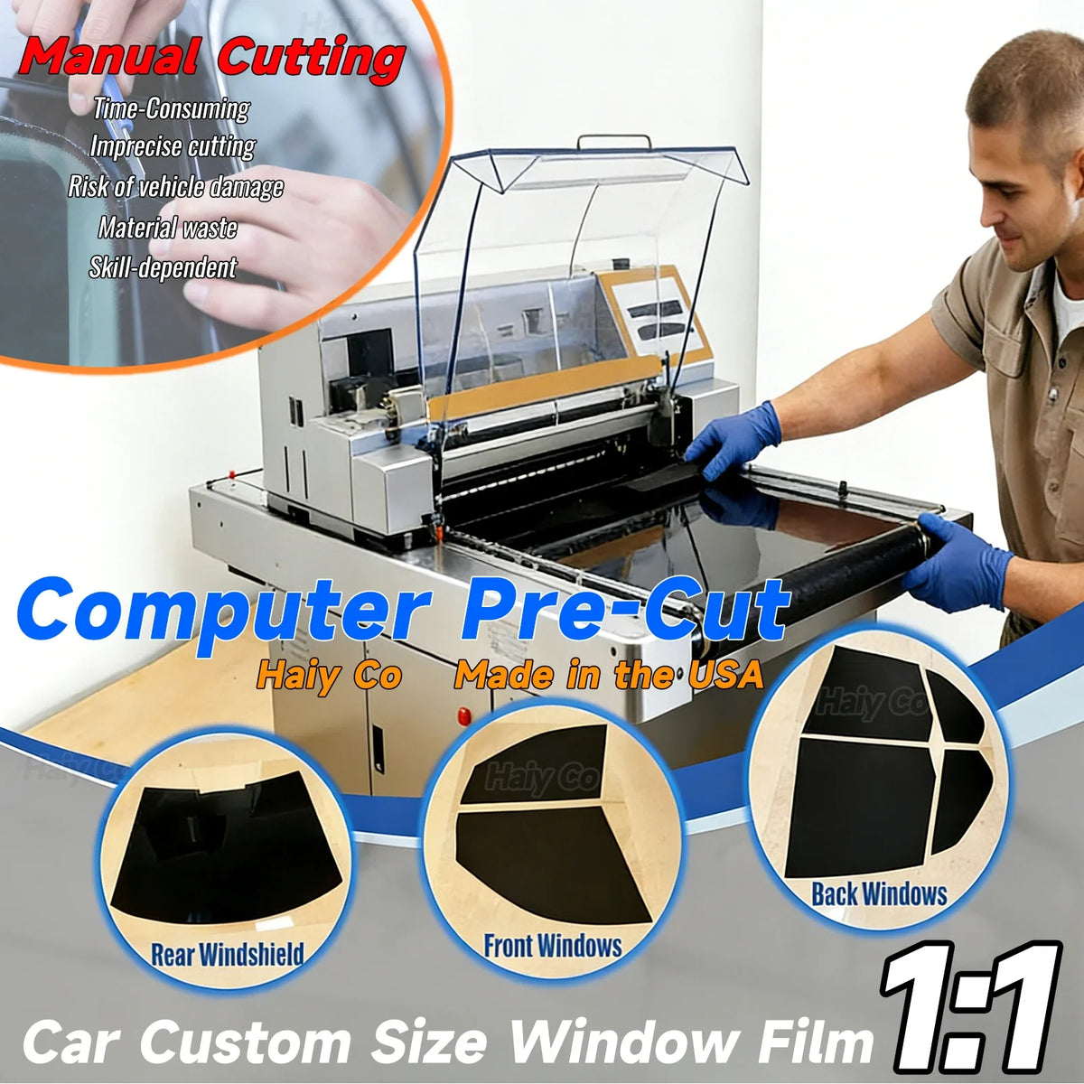Precut Window Tint Kit for Toyota Matrix (2003–2008) | UV Block & Privacy Film