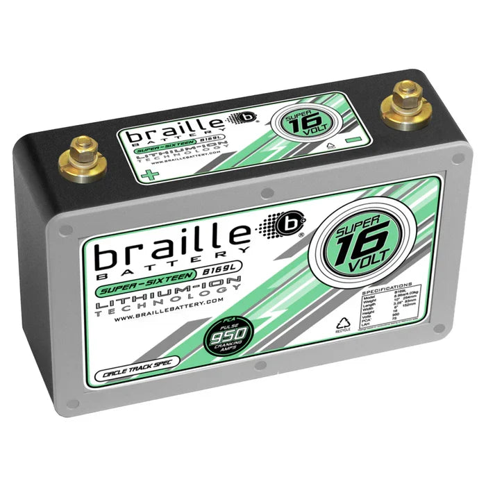 MeLe Design Braille B169L Super 16V Circle Track Lithium Battery