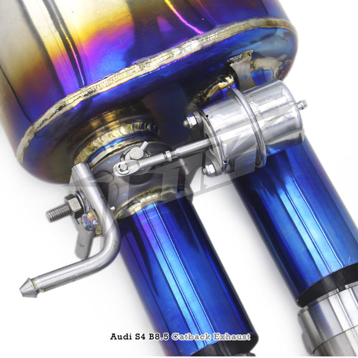 Bull Boost Titanium Valved Catback Exhaust System for Audi B9 S4 S5
