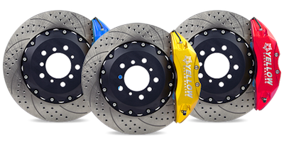 Yellow Speed Racing Front 6 Piston Ultra Big Brake Kit - Volvo 940 1991-1995