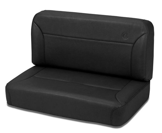 Bestop Trailmax Rear Bnch Black Denim - 3943715