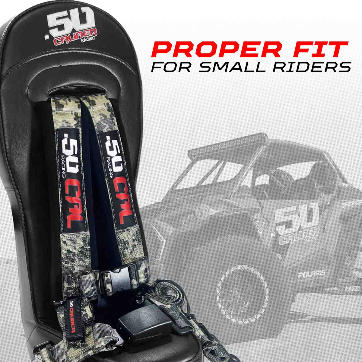 50 Caliber Racing PRO R, Turbo R, PRO S, PRO XP Bump Seat