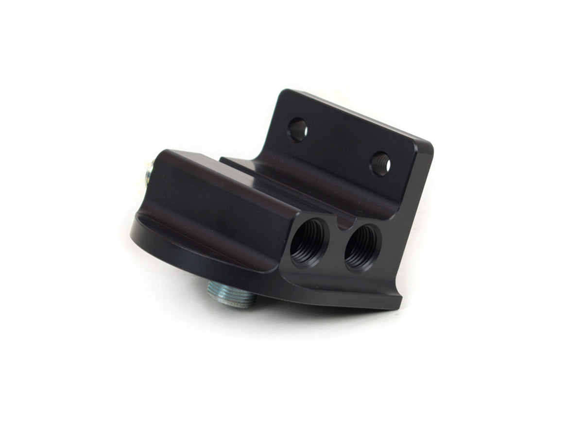 Billet Alm Remote Oil Filter Mount 22mm Thread - 22623