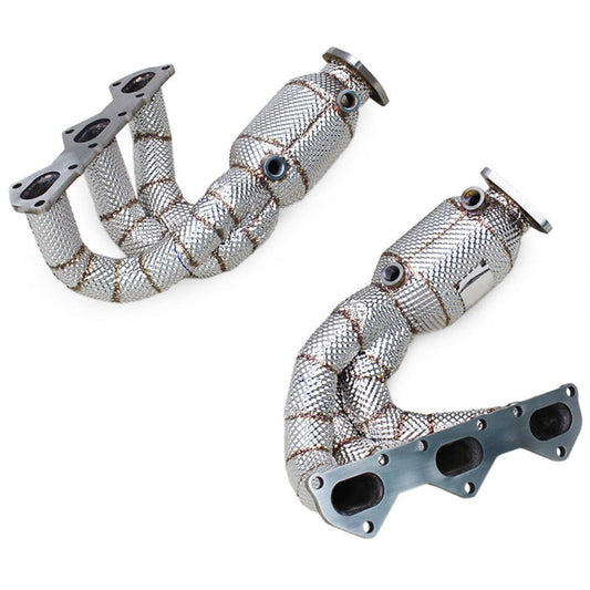 Bull Boost Catted Exhaust Manifold for Porsche Boxster Cayman 981 300 Cell