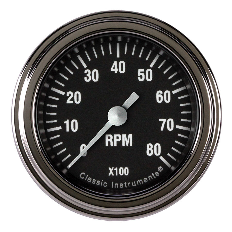 Classic Instruments Gauge Tachometer Gauge Tachometer 2IN Full Swee - HR183SLF