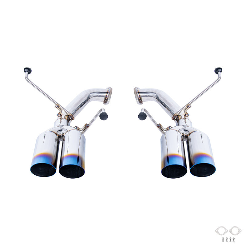 2022-Present Subaru WRX Muffler Delete Boso Burnt Tip Axle Back Exhaust