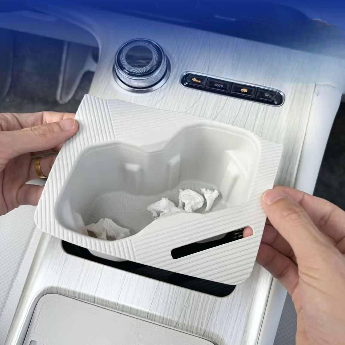 EVSTITAN Center Wireless Charger Silicone Pad & Cup Holder Pad