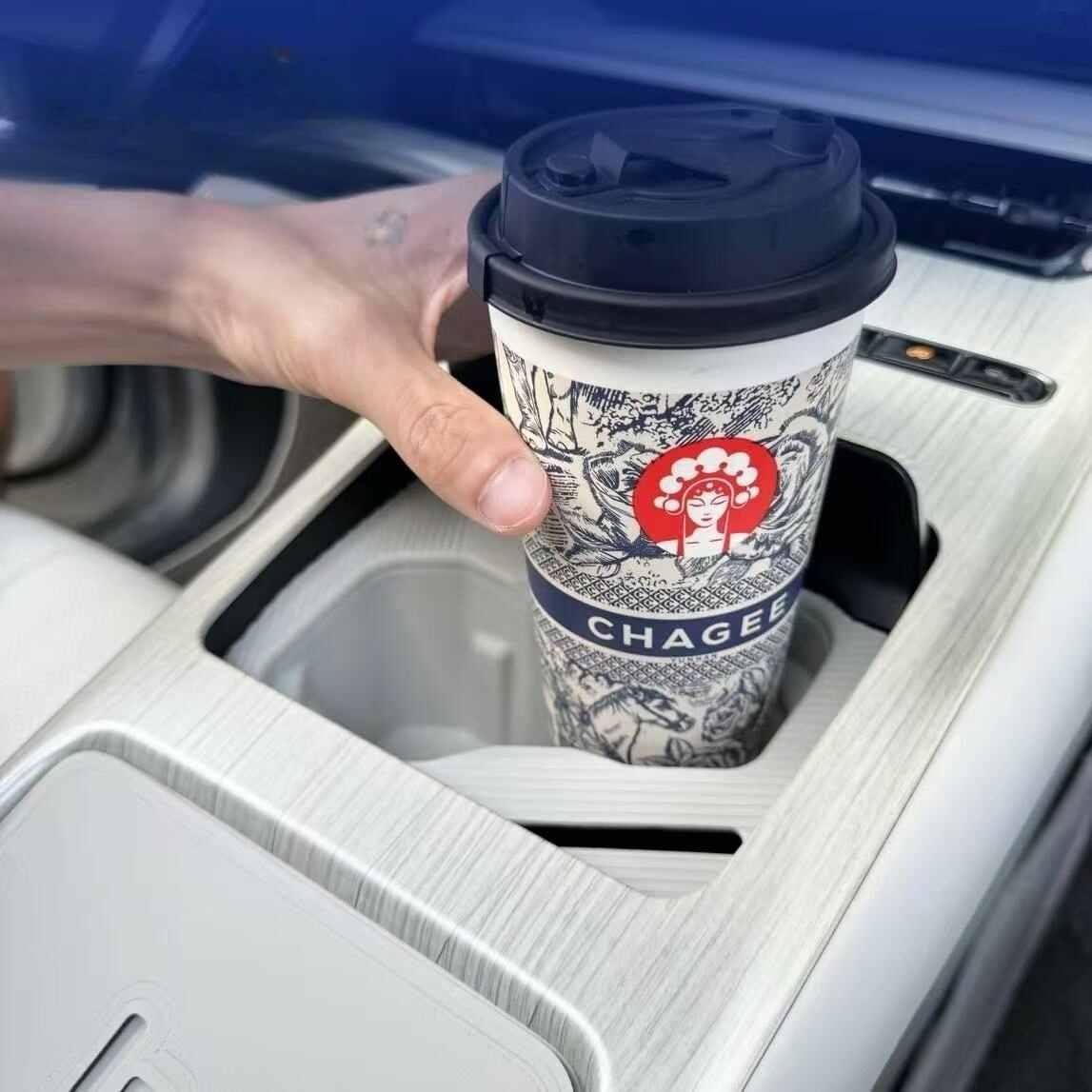EVSTITAN Center Wireless Charger Silicone Pad & Cup Holder Pad